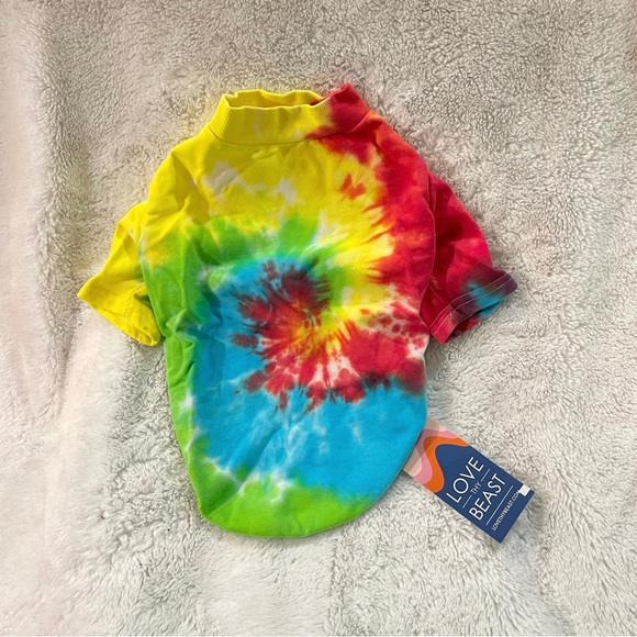 ✨🆕💖🐶LOVETHYBEAST TIE-DYE FULL BODY DOG TEE🐶💖 - Picture 5 of 6